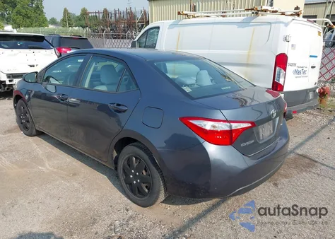 2015 Toyota Corolla Le z USA, uszkodzony, nr VIN 2T1BURHE9FC443229